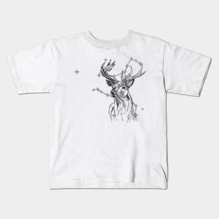 Stag constellation Kids T-Shirt